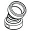 150mm 30 degree Twinwall Pipe Bend
