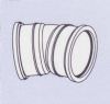 Double Socket Bend 22.5 degree